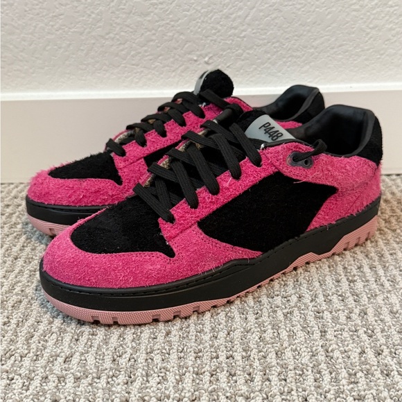 P448 Shoes - P448 Women Sz 10 US Black Pink Sneakers
